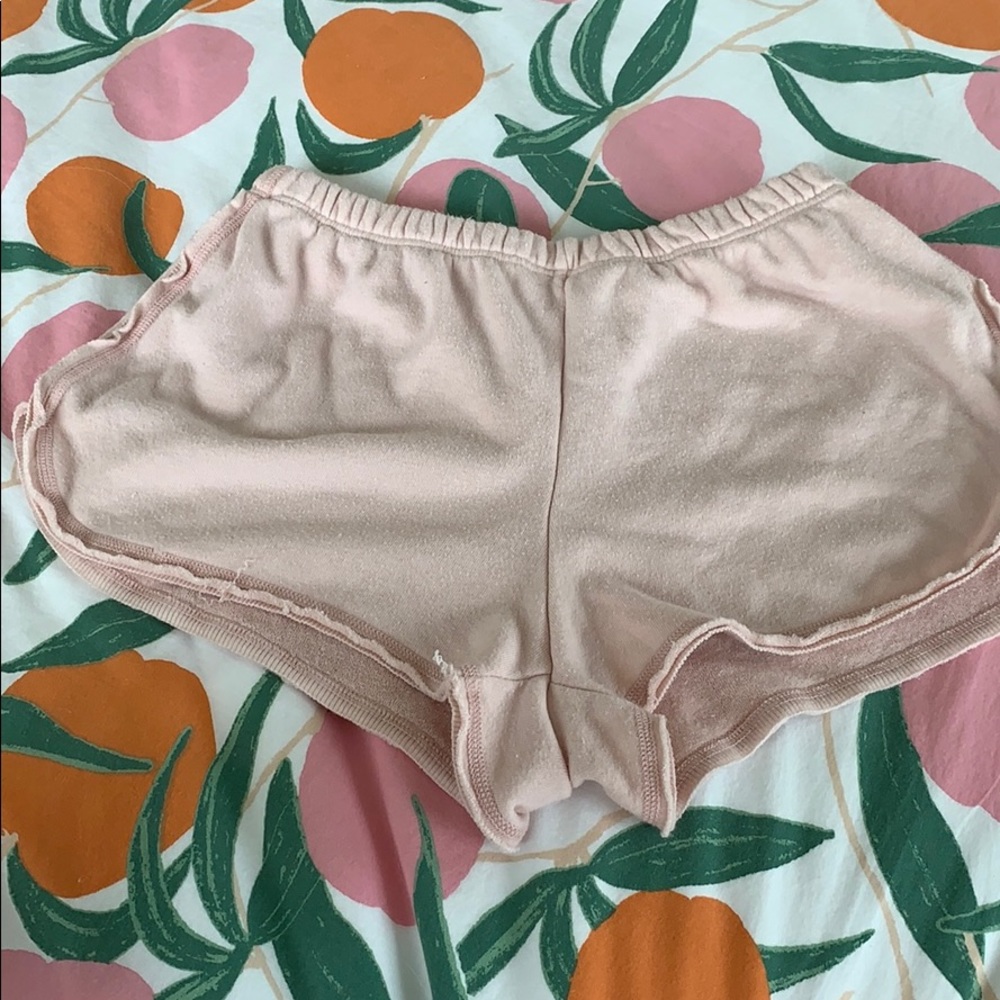 Brandy Melville mauve beach shorts